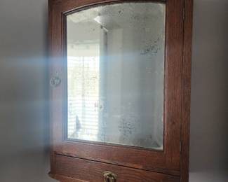 Antique medicine chest