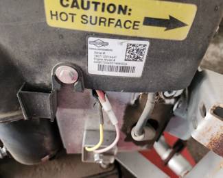 DR pull behind mower model TB2715BEN