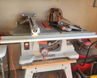 Ridgid table saw