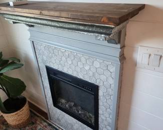 Tiny Home fireplace