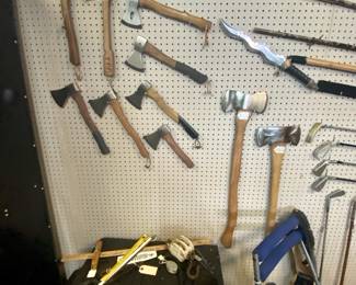 Assortment of Customized Axes (no discount, these are on consignment 