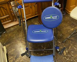 CHAIR GYM Total Body Workout with Swivel Seat Attachment 