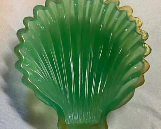 Vintage Green 5" Candy or Nut Dish