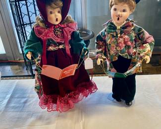 18" Carolling Dolls 