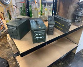 Ammo Metal Boxes