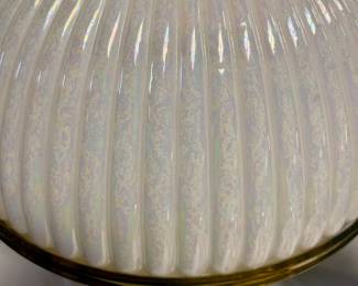 Iridescent Pearl Colored Shade on ALADDIN LAMP