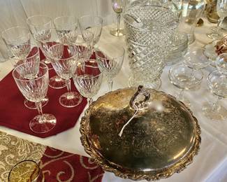Beautiful Crystal Stemware 