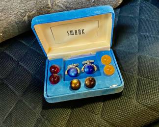 MCM Swank "The Foursome" Interchangeable Cufflinks