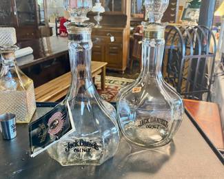 c.1984, VERY COLLECTIBLE Jack Daniels Inaugural Decanter with Orig Tag/Booklet 