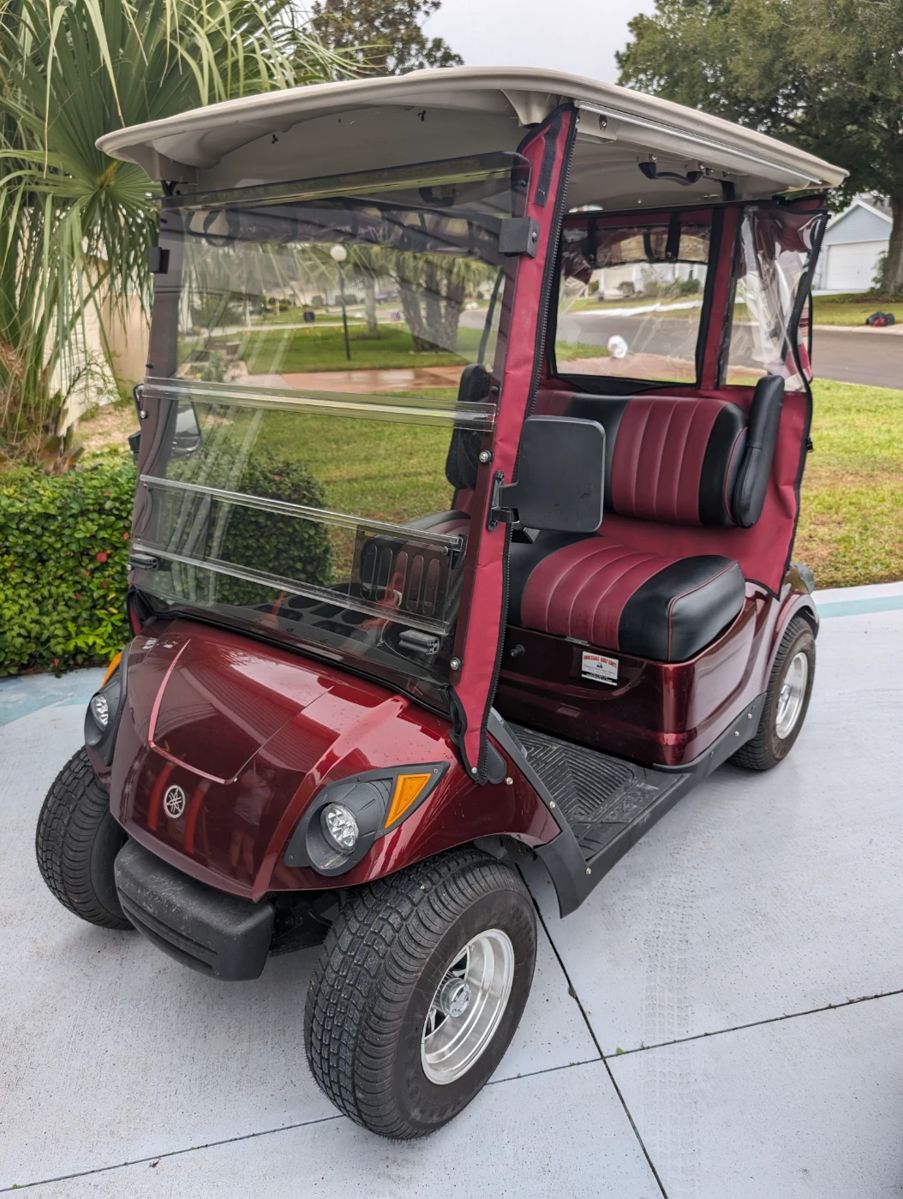 2015 Yamaha gas golf cart