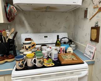 Roosters and chickens galore