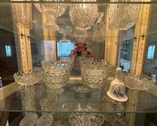 Fossorial American Crystal bowls