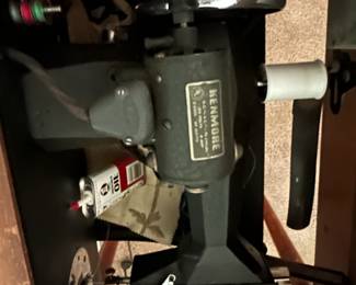 Vintage Kenmore Sewing machine. Well kept in original cabinet.