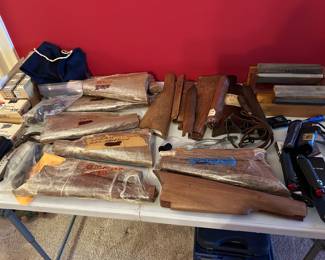 Weapon accessories, ammunition, knife sharpeners