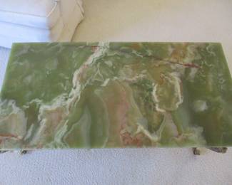 Antique Onyx Table Shipped from Germany in the 1970's.