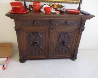 German Buffet/Server Shipped from Germany in the 1970's.