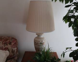 one  of  two  matching  lamps  