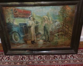 vintage  sign      The  peacemaker by  Lemp