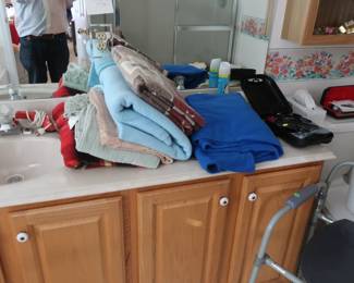 bed  throws,  handicap equipment