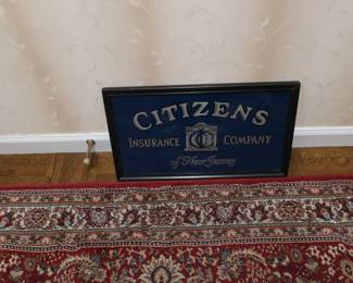 insurance glass sign