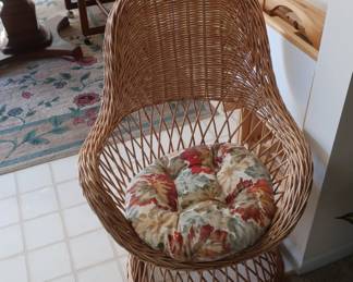 wicker  chair