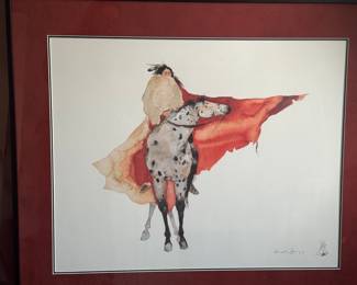 CAROL GRIGGS LITHOGRAPH 