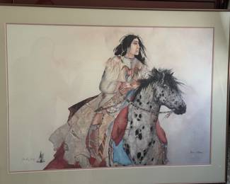 CAROL GRIGGS SIGNED LITHOGRAPH