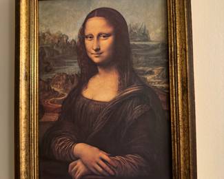 Yes! As a matter of fact, we  bought this picture from a place called the Louvre in Paris,   Maybe you heard about this place? they want it back now, but we  told  them “ No Backsies” 
