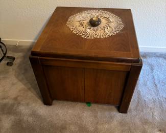 Every person in the world needs a small cube table - they are so convenient!! 