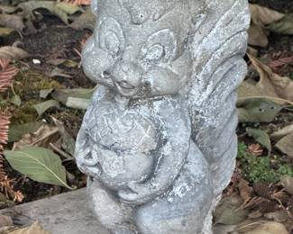 Squirrel - watch it he will throw that acorn at you 