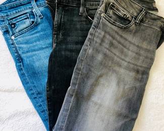 Women's jeans from AG, Seven for All Mankind, Frame