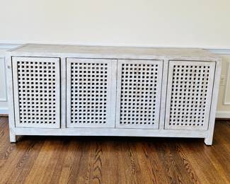 Coastal Beach finished buffet. 70 3/4" L x 20" W x 33"H 