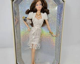 2007 Birthstone Beauties Barbie "Miss Pearl" June - #K8695 New in Box
