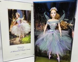 Barbie Collector "Titania"- From the Ballet "Midsummer Night's Dream" #C3819 Silver Label New in Box