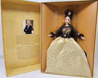 1998 Limited Edition Oscar De La Renta Barbie New in Box #20376 includes COA