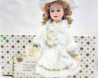 LEE ANN Limited Edition Porcelain Doll by Maryse Nicole
