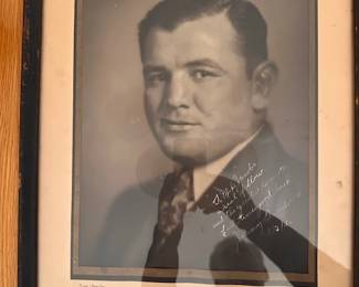 1930 WORLD CHAMPION JIMMY BRADDOCK AUTOGRAPH TO MIKE JACOBS PROMOTER