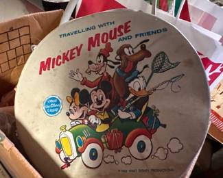 1963 MICKEY MOUSE TRAVEL BAG