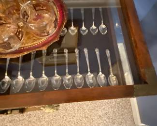 Collection of presidents spoons
