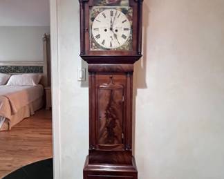 ANTIQUE GRANDFATHER CLOCK