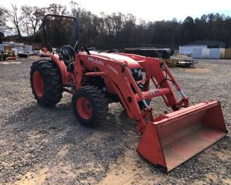  Kubota MX5400 4x4 Tractor & Loader