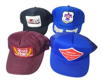 Vintage Railroad Trucker Hats Soo Line, Minneapolis Etc