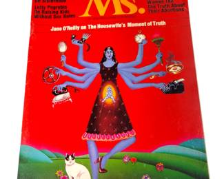 1st Preview Issue Ms. Magazine 1972 Etc