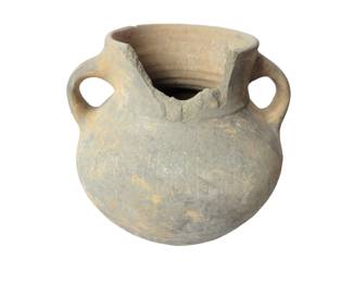 Antique Southwest Black Clay Pottery. 