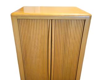 Heywood Wakefield Tambour Door Cabinet x 2