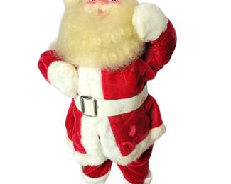 50/60s Harold Gale Red Velvet Santa