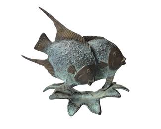 Bronze Fish Sculpture