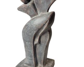 Abstract Ceramic Figure Sculpture