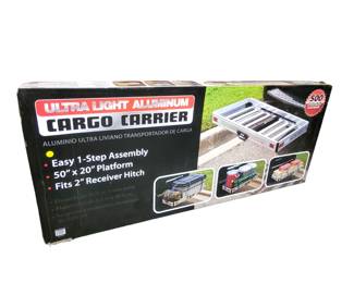NEW 500lb Aluminum Hitch Cargo Carrier