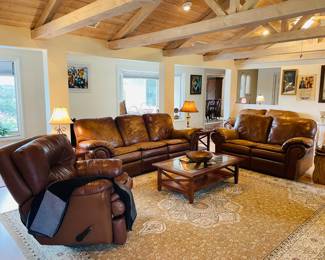 Custom Made Leather Recliners by Creative Leather